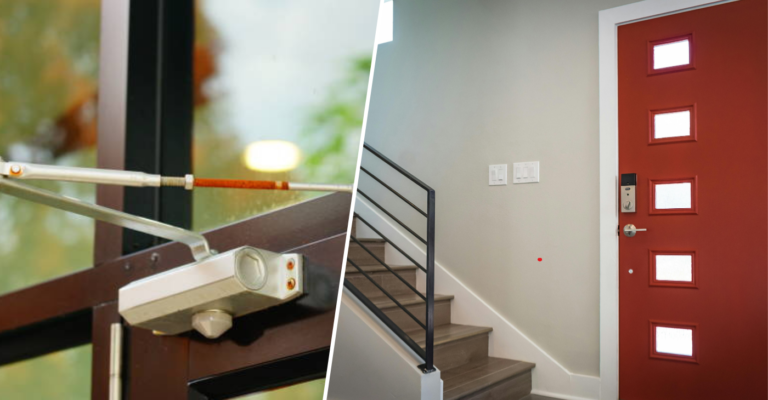 What makes a concealed door closer the best choice for modern homes?