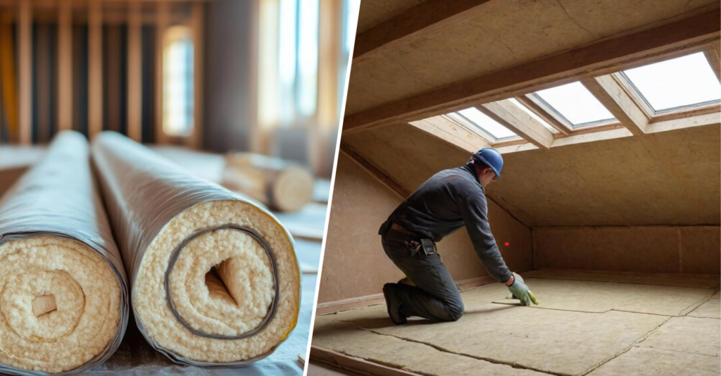 loft insulation roll