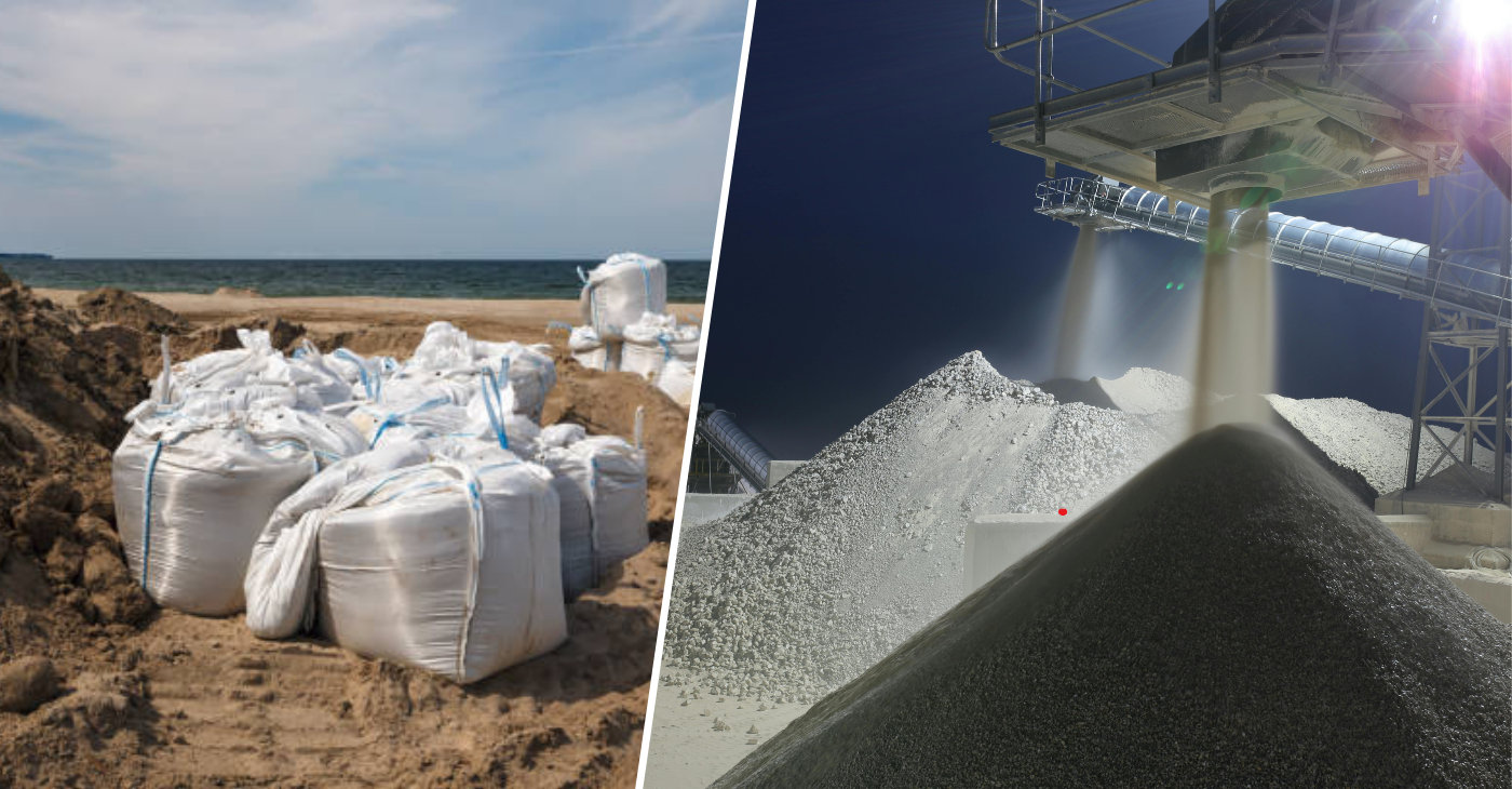 sharp sand bulk bags